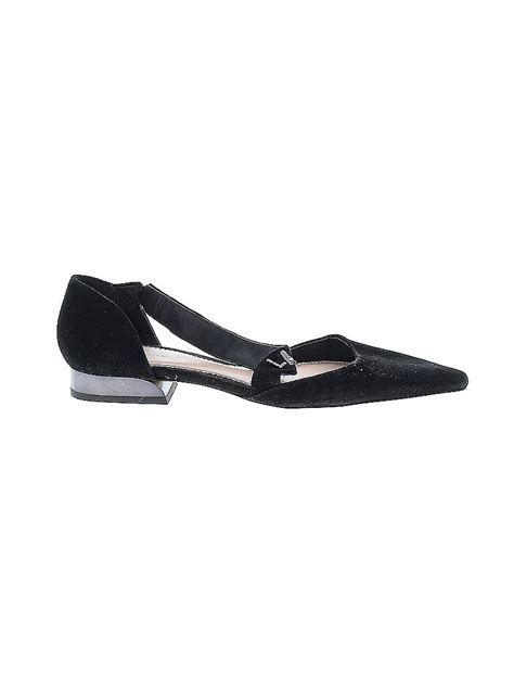 Zara Solid Black Flats Size 38 Eu 54 Off Thredup