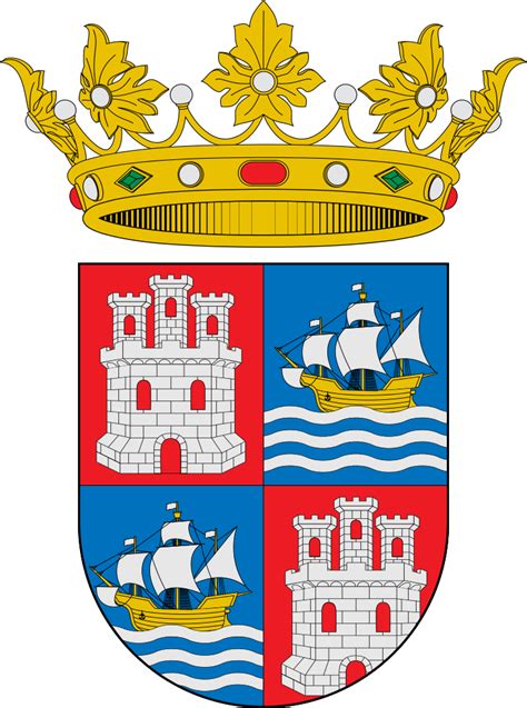 Escudo De Campeche Para Colorear