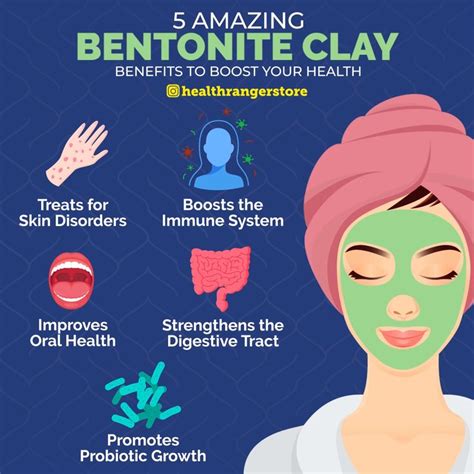 5 Amazing Bentonite Clay Benefits To Boost Your Health [video] Bentonite Clay Benefits