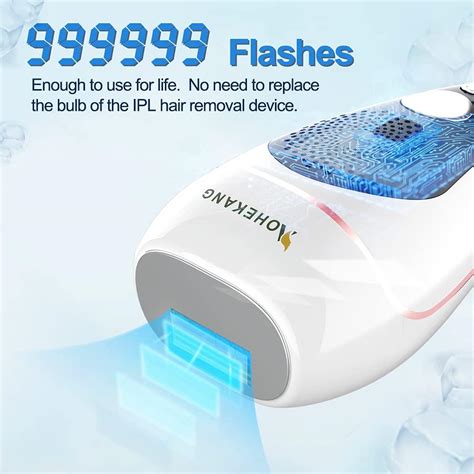 Aohekang At Home Laser Hair Removal For Women Ipl Hair Removal Device