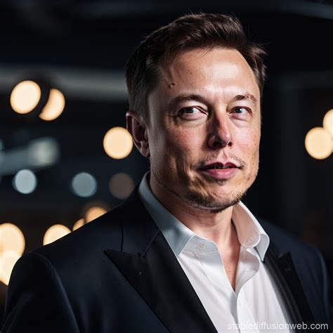 Elon Musk Portrait Photo | Stable Diffusion Online