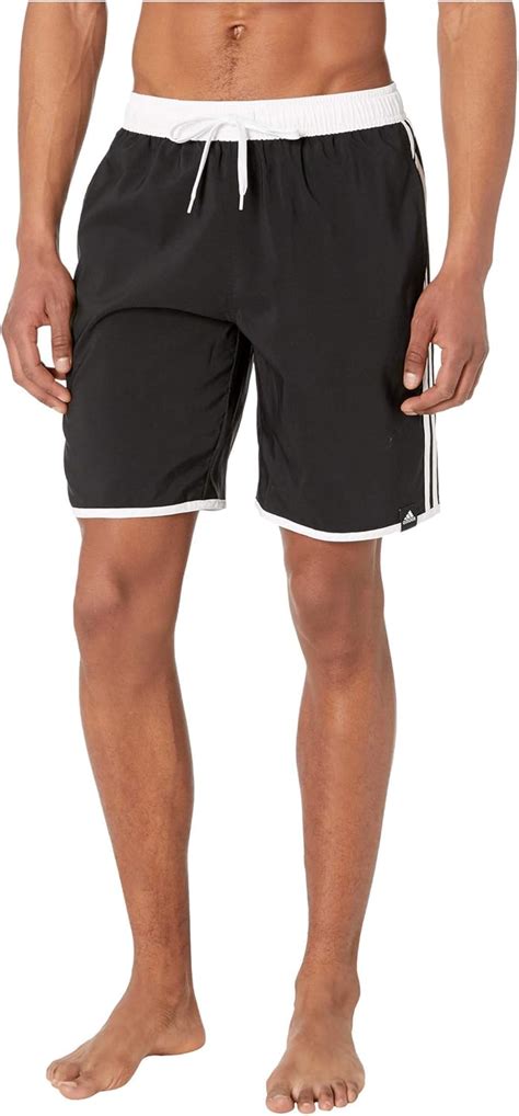 Adidas Men S Stripes Clx Swim Shorts At Amazon Mens Clothing Store