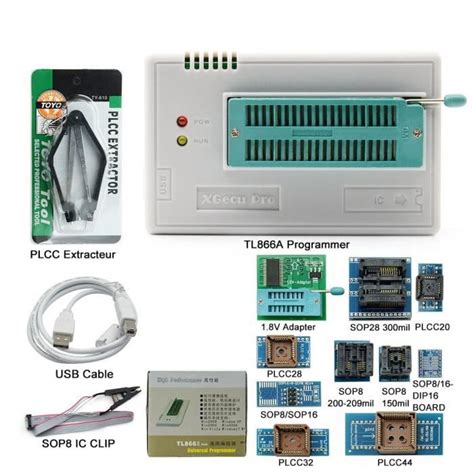 Programmateur BIOS Universel USB TL866II Plus EEPROM PIC AVR TL866 24