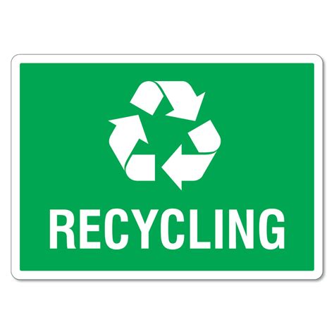 Free Printable Recycling Signs For Bins