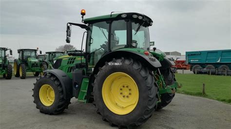 John Deere 6130r Doccasion Tracteur Agricole 130 Ch 2019