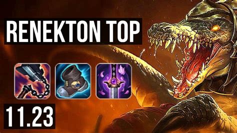 Renekton Vs Teemo Top Defeat 1 9m Mastery 400 Games Br