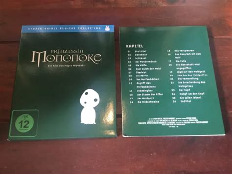 Prinzessin Mononoke Blu Ray Studio Ghibli Hayao Miyazaki Anime Eur