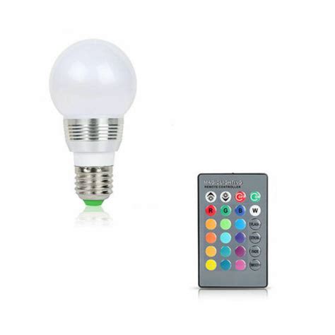 Color Changing Magic Light E W Rgb Led Lamp Bulb Wireless