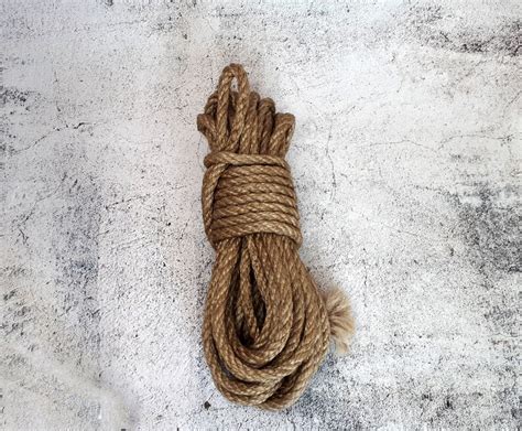 BDSM Bondage Jute Shibari Rope Mx Mm Kinbaku Sex Toy Bdsm Etsy