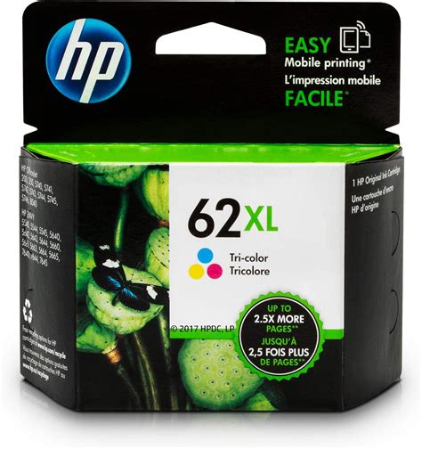 Amazon Hp インクカートリッジ 3色 62xl 高収率 正規品 C2p07an ヒューレット・パッカードhp