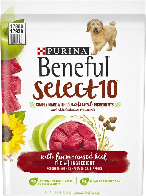 Purina Beneful Select 10 Limited Ingredient With Farm Raised Beef Dry