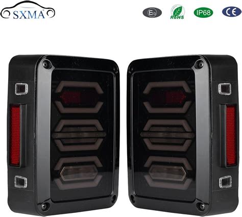 SXMA Euro versión LED TailLamp luz trasera Amazon es Coche y moto