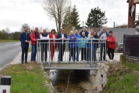 Stadt Amstetten Stadtgemeinde erneuert Brücke in Preinsbach Amstetten