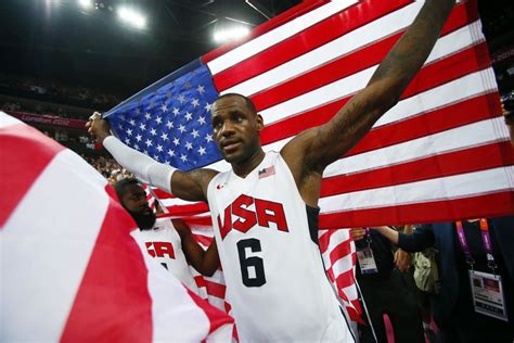 LeBron James Officially Makes Olympic History For Team USA - Athlon Sports