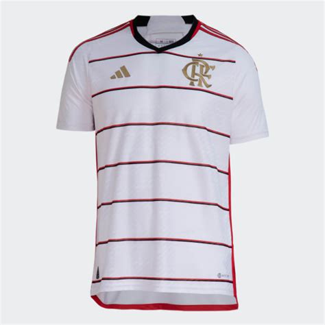 Camisa Cr Flamengo Authentic Branco Adidas Adidas Brasil