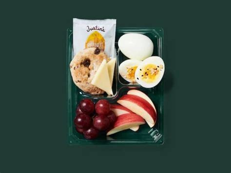 Starbucks Egg And Cheddar Protein Box The Diet Chef