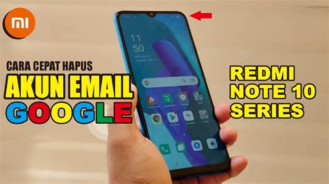 Cara Menghapus Akun Google Redmi Note 10 Keluar Dari Akun Google Di