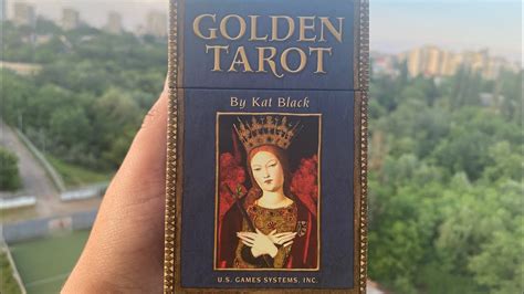 Распаковка карты таро Золотое таро Кет Блек - Golden tarot by Kat Black ...