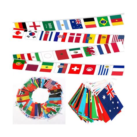 Flags Bunting International Cmx Cm World Countries Etsy Uk