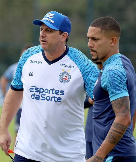 Primeiro treino do Bahia sob comando de Rogério Ceni marca início de