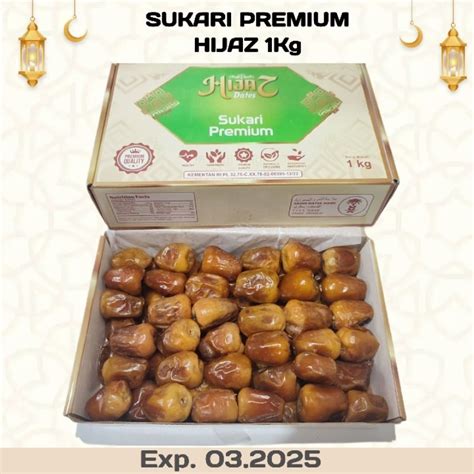 Jual Kurma Sukari Premium Hijaz Kg Sukkari Madinah Premium Amira Kurma