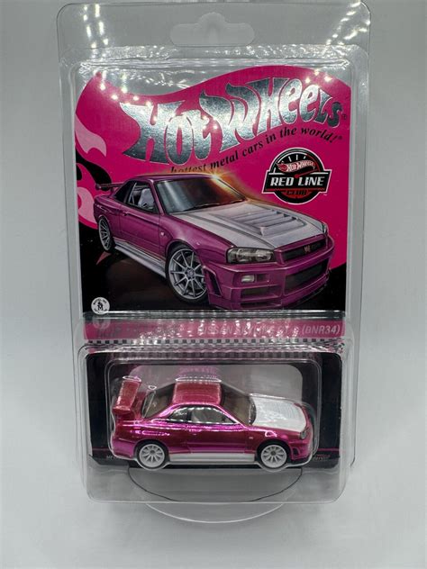 Hot Wheels Rlc Nissan Skyline Gt R Pink Gift For Collectors Etsy