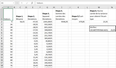 Kapacita Rozhranie Po Tov Smerovacie Slo Excel Calcul Ecart Type