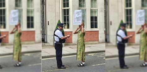 Activist arrested after peacefully protesting against UK’s Illegal ...