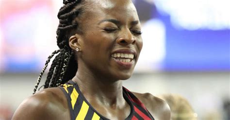 Cynthia Bolingo Bat Le Record De Belgique Du M Et Se Hisse En Demi