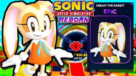 Unlock Cream The Rabbit Fast World Portal Sonic Speed Simulator