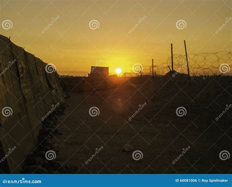 Sunset in Iraq stock photo. Image of army, iraqi, operation - 60081006