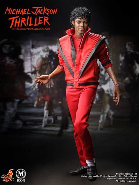 Hot Toys THRILLER Micheal Jackson Latest Product News For 1 6 Scale Figures 12 Inch Collect
