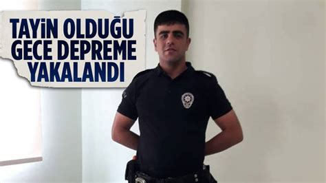 Polis Memuru Enkaz Alt Nda Kald Ankara Masas