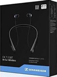 Sennheiser Cx Bt Wireless In Ear Headphone Bluetooth With