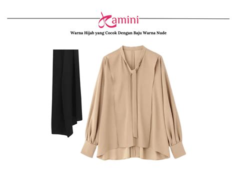 Warna Hijab Serasi Untuk Baju Nude Effortless Dan Stylish