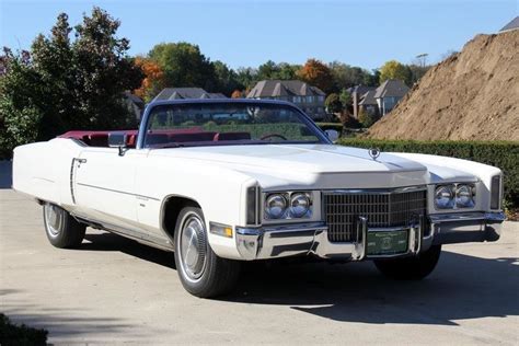 1971 Cadillac Eldorado Classic Cars For Sale Michigan Muscle And Old Cars Vanguard Motor Sales