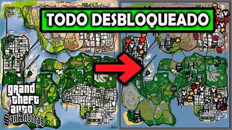 De Ahora En Adelante Senador Adiccion Gta San Andreas Desbloquear Mapa