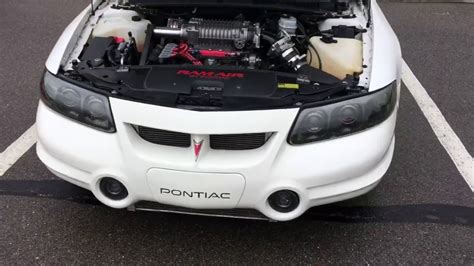 Supercharged And Cammed V6 Pontiac Youtube