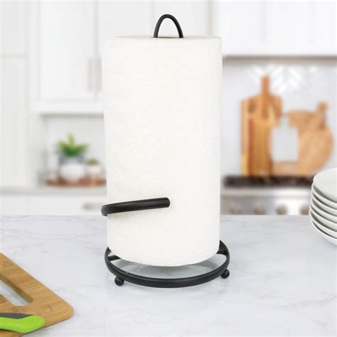 Rebrilliant Metal Freestanding Paper Towel Holder And Reviews Wayfair