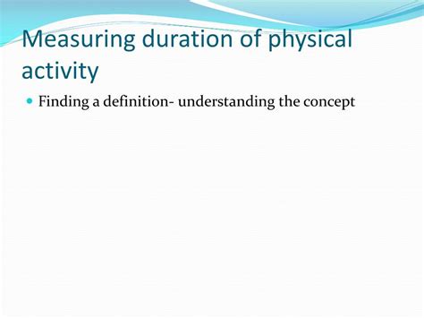 Ppt Assessment Of Physical Activity And Sedentary Behaviour Powerpoint Presentation Id 1561746