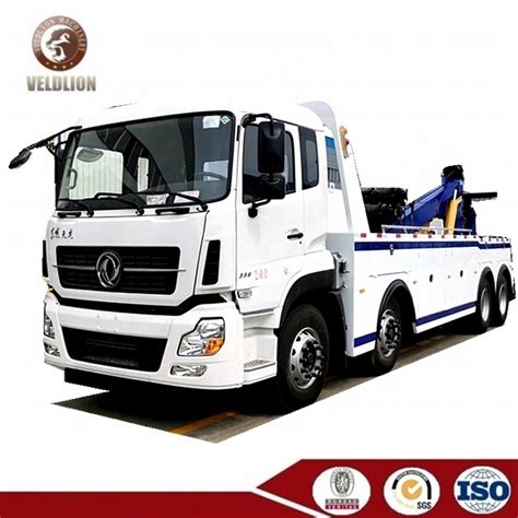 Dongfeng X Rescue Truck With Crane Ton Ton Heavy Duty Tow