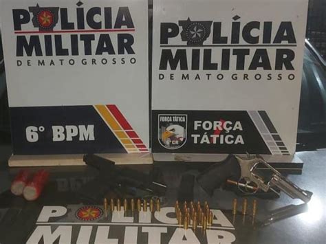 Pm Prende Homem E Apreende Dois Menores Com Armas De Fogo E Explosivos