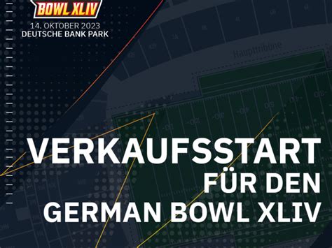 German Bowl Xliv 14 Oktober 2023 Frankfurt Am Main Deutsche Bank