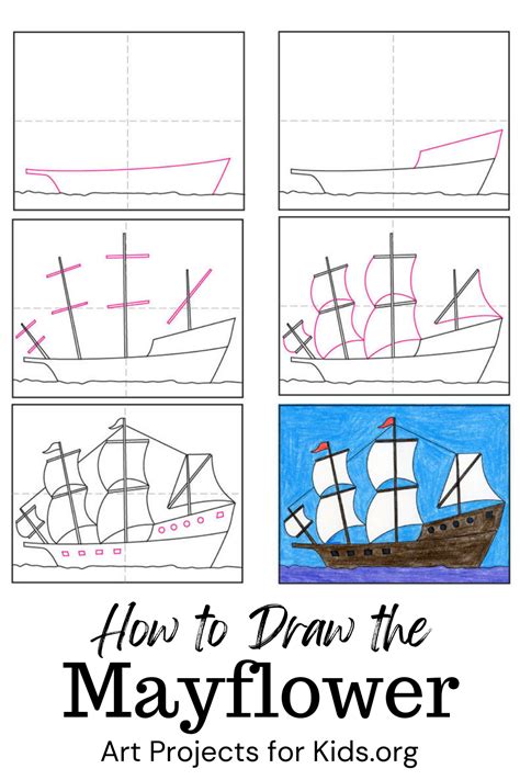 Best 12 Easy How to Draw a Ship Tutorial Video and Ship Coloring Page ...