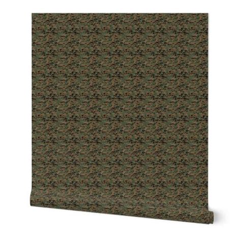 16th Scale Marpat Woodland Spoonflower