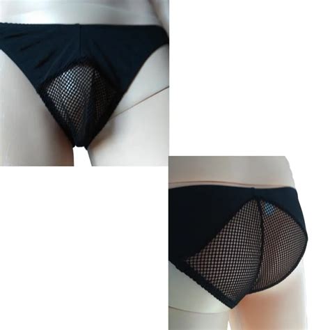 Erotic Mesh Fishnet Sheer Pouch Bikini Queerks