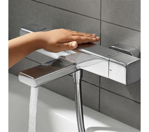 Mitigeur Bain Douche Thermostatique Hansgrohe Ecostat E Chromé