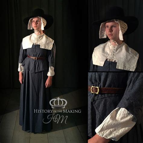 17th Century Womans Bodice And Skirt Linen Cape Collar History In