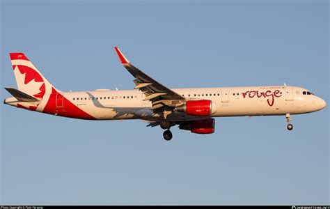 C Fjql Air Canada Rouge Airbus A Wl Photo By Piotr Persona Id