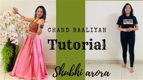 Chand Baaliyan Tutorial Step By Step Easy Steps Shubhi Arora Youtube